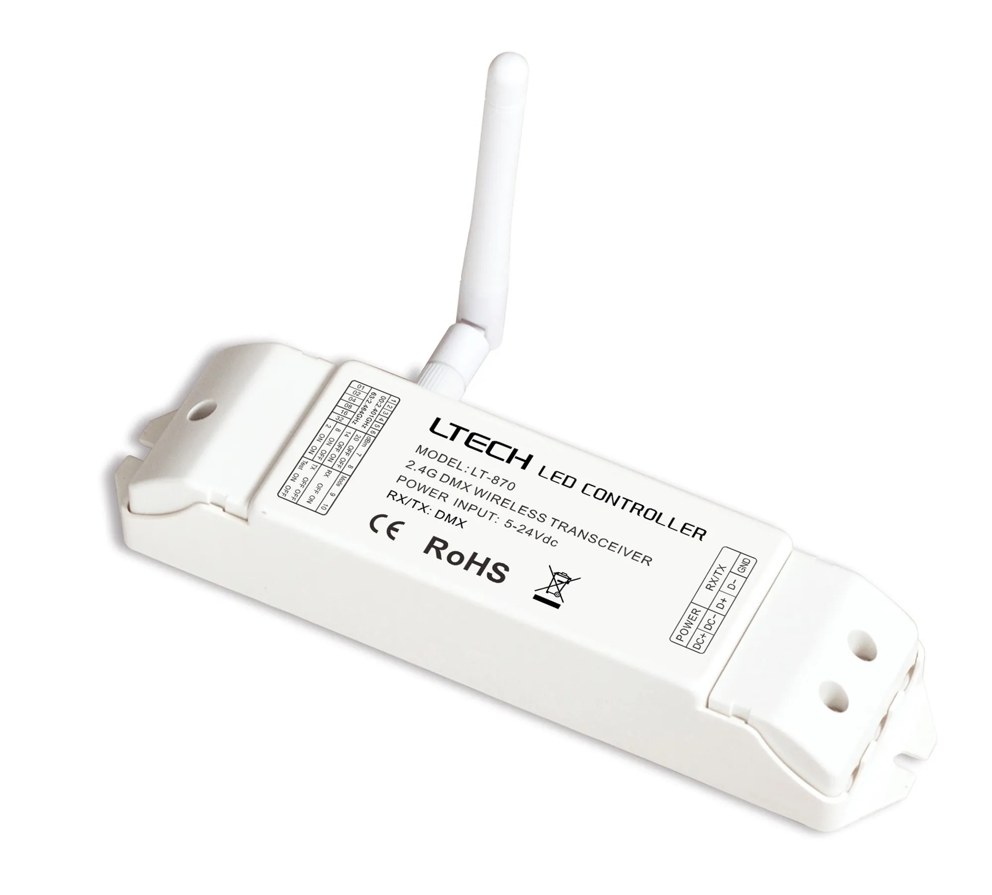 DMX Wireless Transceiver 870s  LTECH DMX Controller